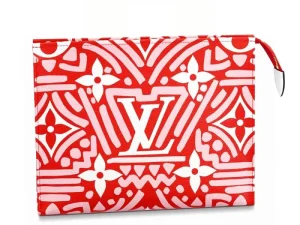 LV Replica Lv Louis Replica Crafty Toiletry Pouch 26 M45476 Red